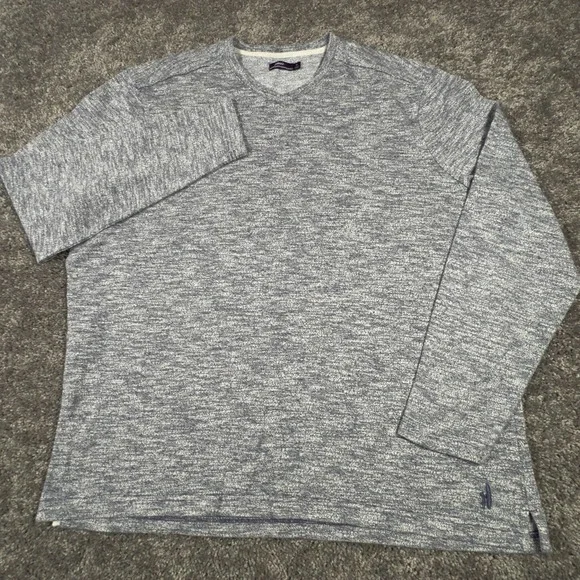 Johnnie-O Golf Sweatshirt Men's Heather Wake Stretch Crew Neck Long Sleeve sz XL - Picture 2 of 8